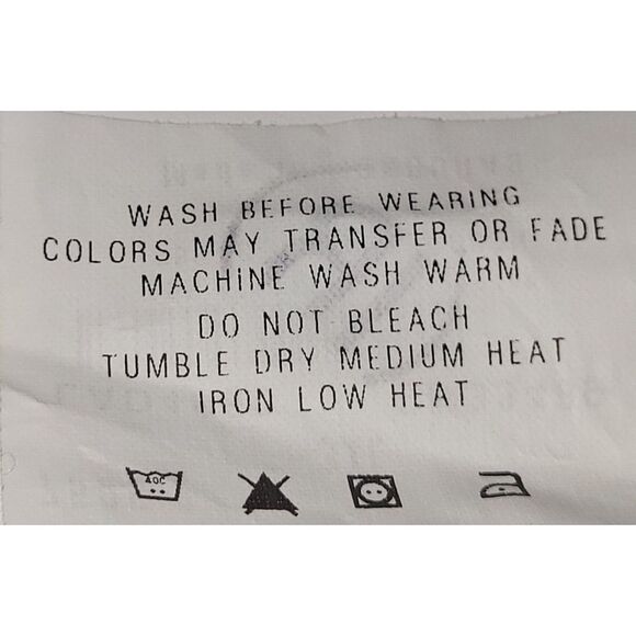 NEW Landau 3XL Blue Medical Scrub Jacket Snap Front Cuffs Pockets 35% Cotton - Picture 14 of 14